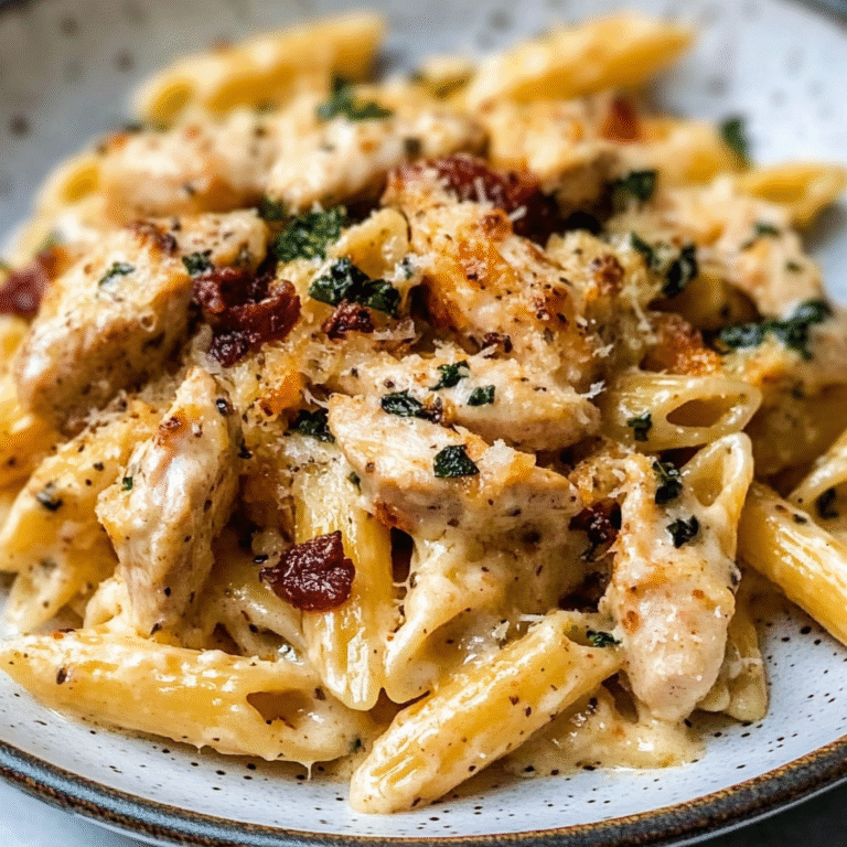 Creamy Marry Me Chicken Pasta Recipe