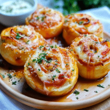 Irresistible Stuffed Pizza Rolls
