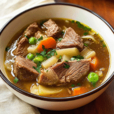 Delicious Prime Rib Soup
