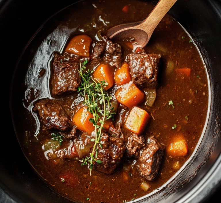 Beef Stew Crockpot Recipe