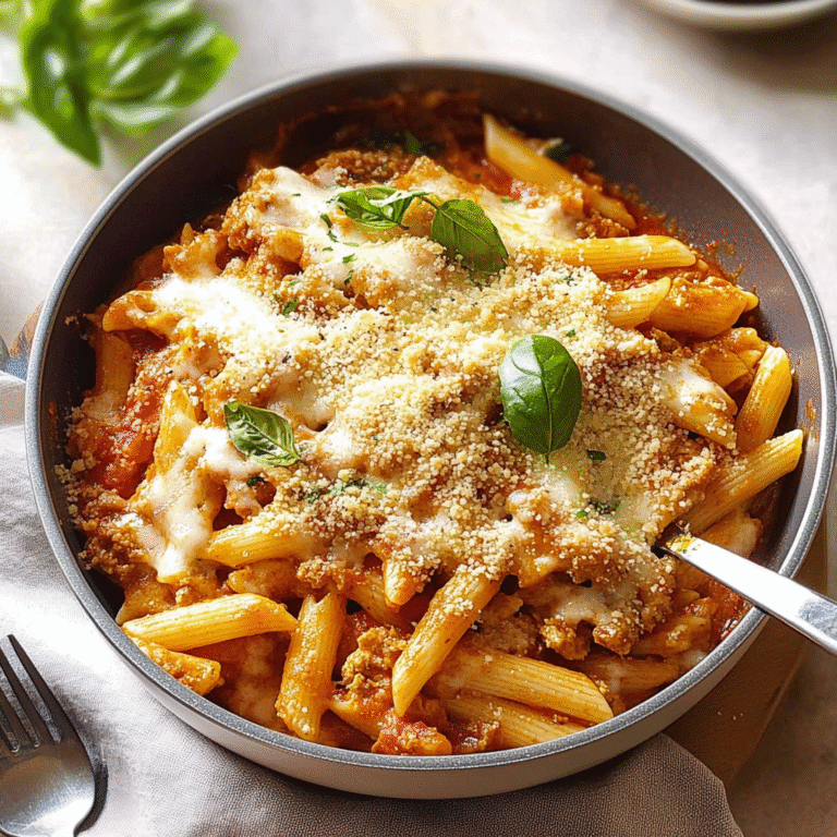 Chicken Parmesan Pasta