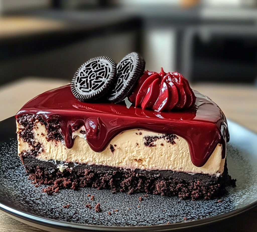 Red Velvet Oreo Cheesecake Recipe