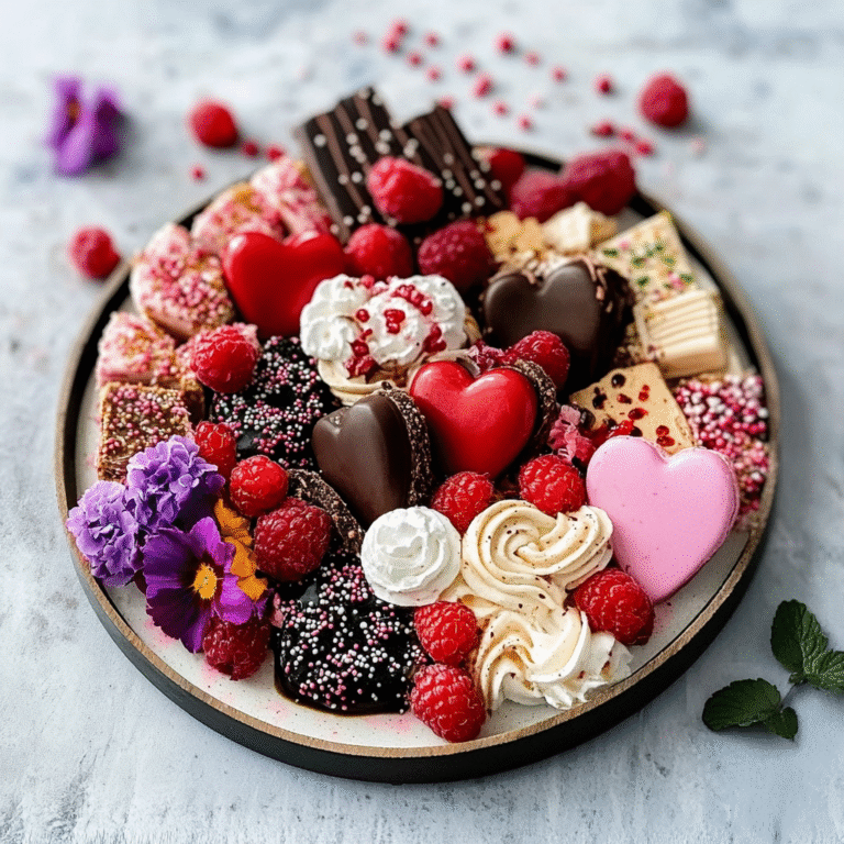 Valentine’s Day Dessert Board Ideas