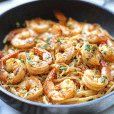 Easy Bang Bang Shrimp Pasta
