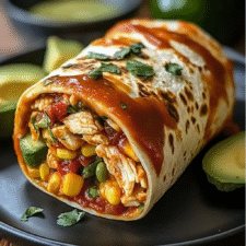 Chipotle Ranch Grilled Chicken Burrito