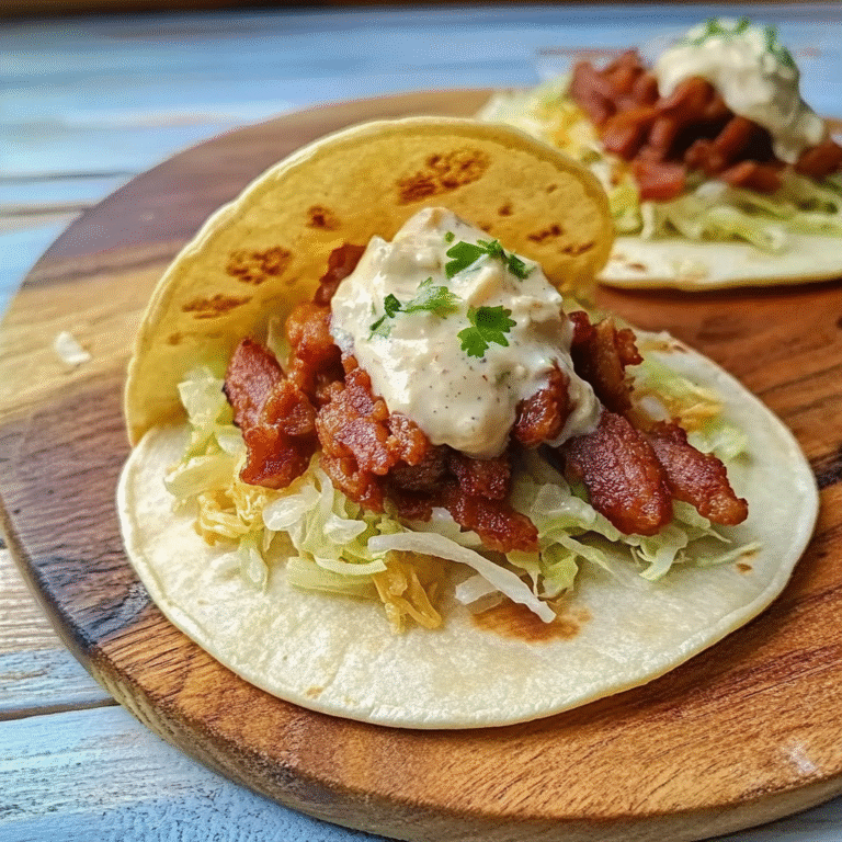 Polish Sausage Tacos Recipe