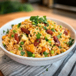 Irresistible Thai Red Curry Sausage Fried Rice Recipe