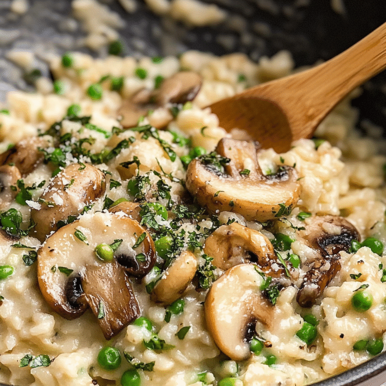 Creamy Mushroom Risotto Recipe