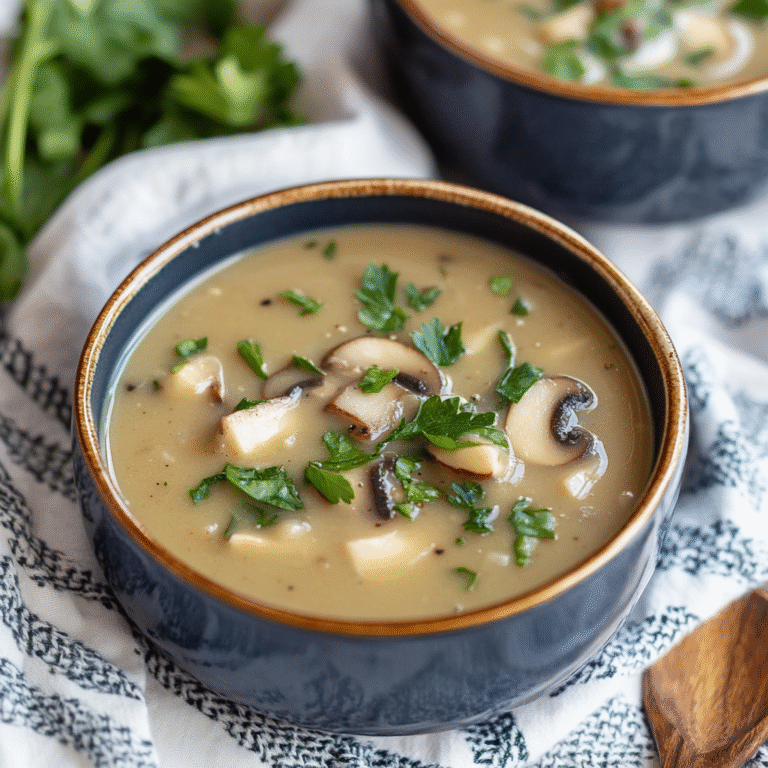 Mushroom Soup Recipe