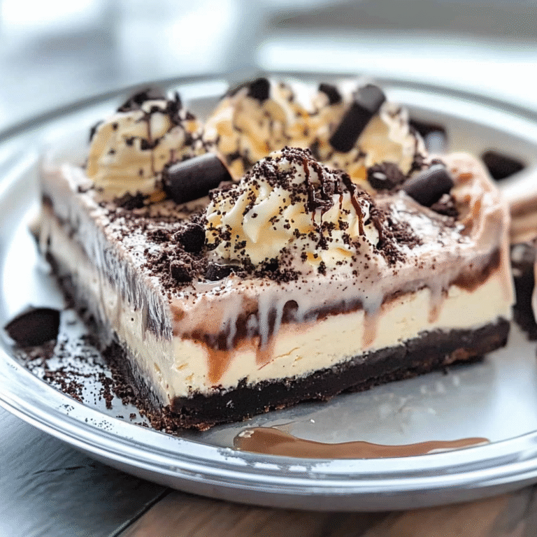 Buster Bar Ice Cream Dessert Recipe