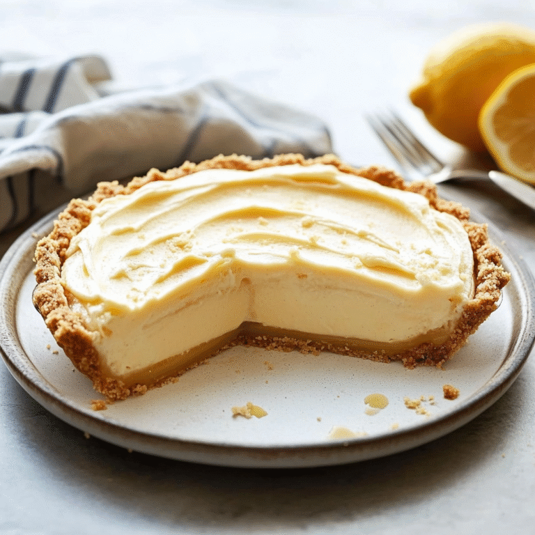Lemon Icebox Pie Recipe