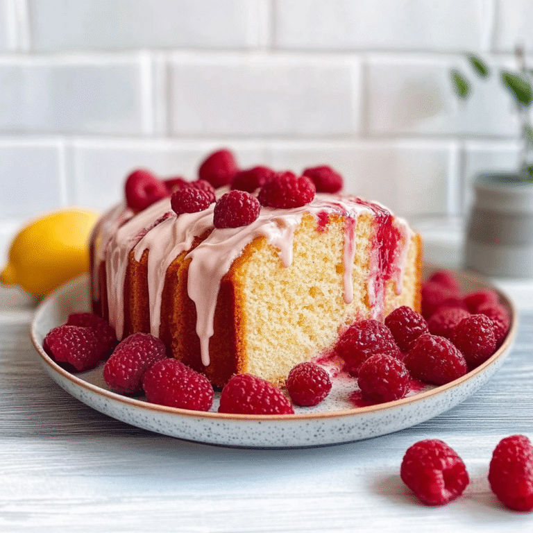 Lemon Raspberry Loaf Recipe