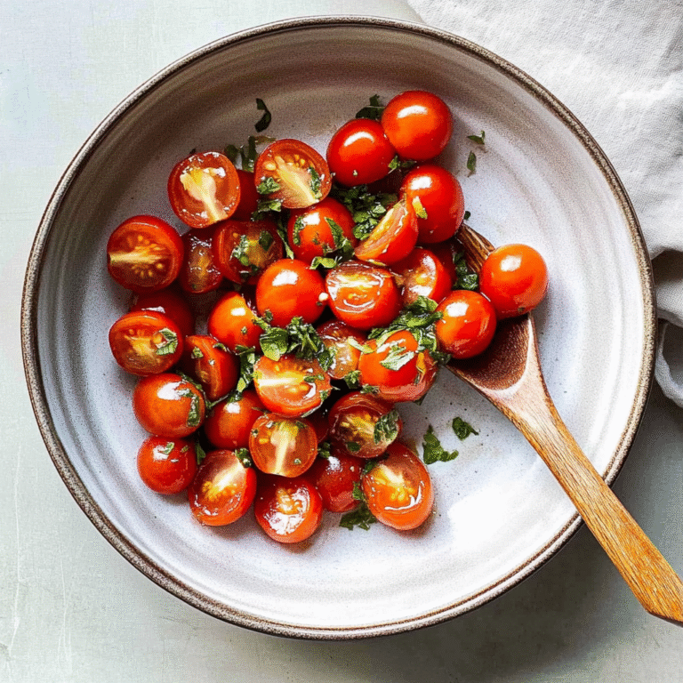 Marinated Cherry Tomatoes