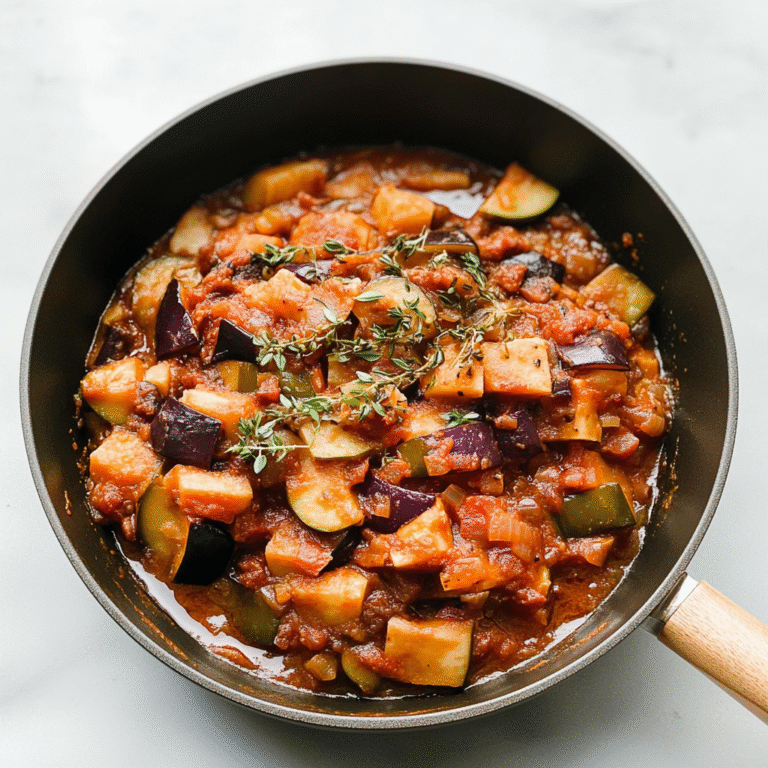 Savory Eggplant Puttanesca