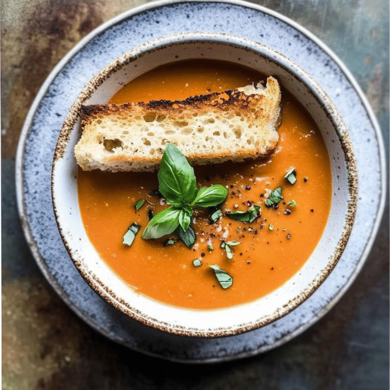 Creamy Roasted Tomato Soup