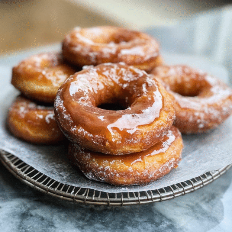 Sweet Potato Fall Treats Donuts Recipe