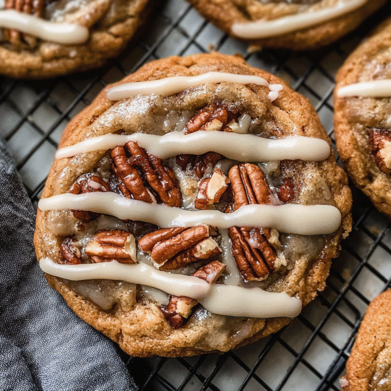 Maple Pecan Fall Treats Cookies Recipe