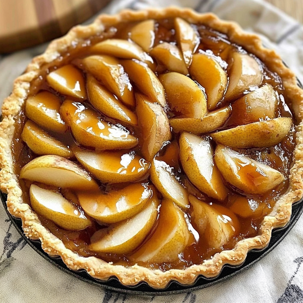 Spiced Pear Fall Treats Tart Recipe