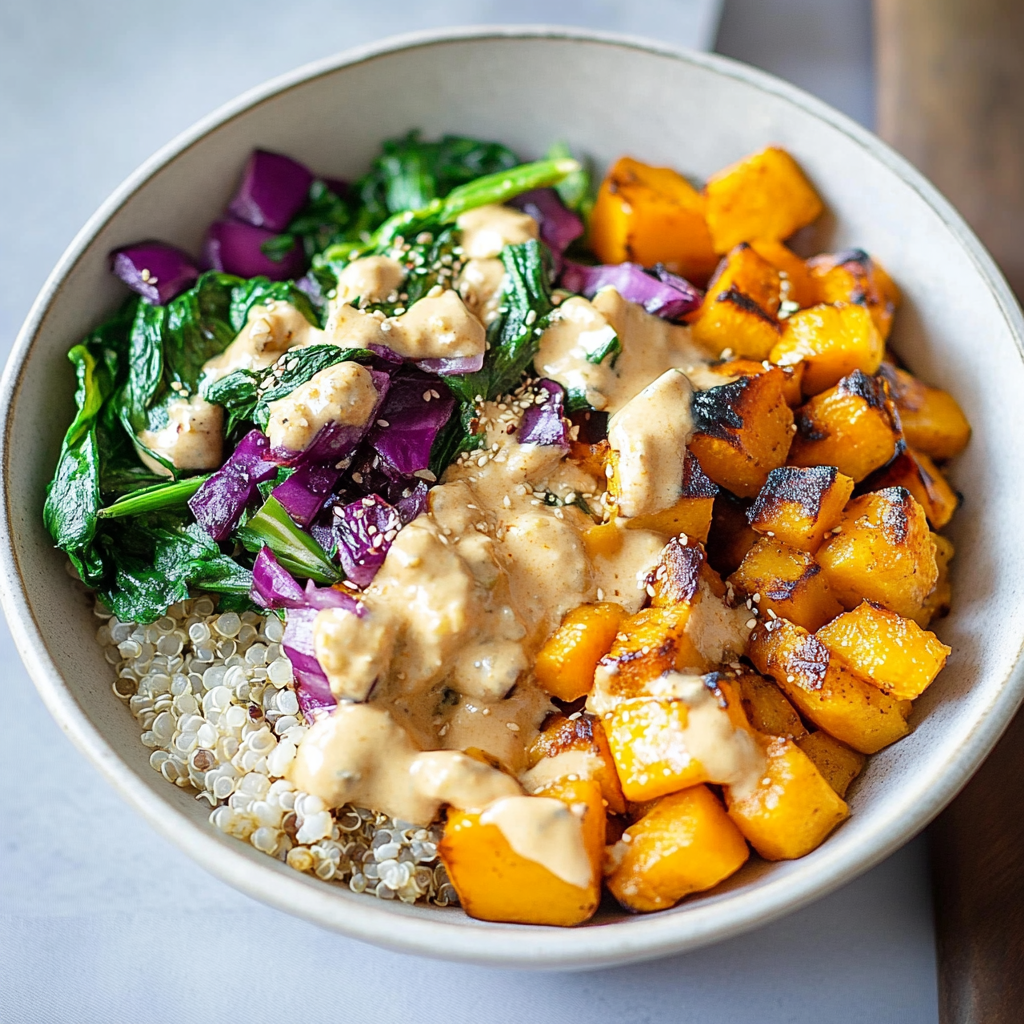 Butternut Squash & Quinoa Bowls Recipe