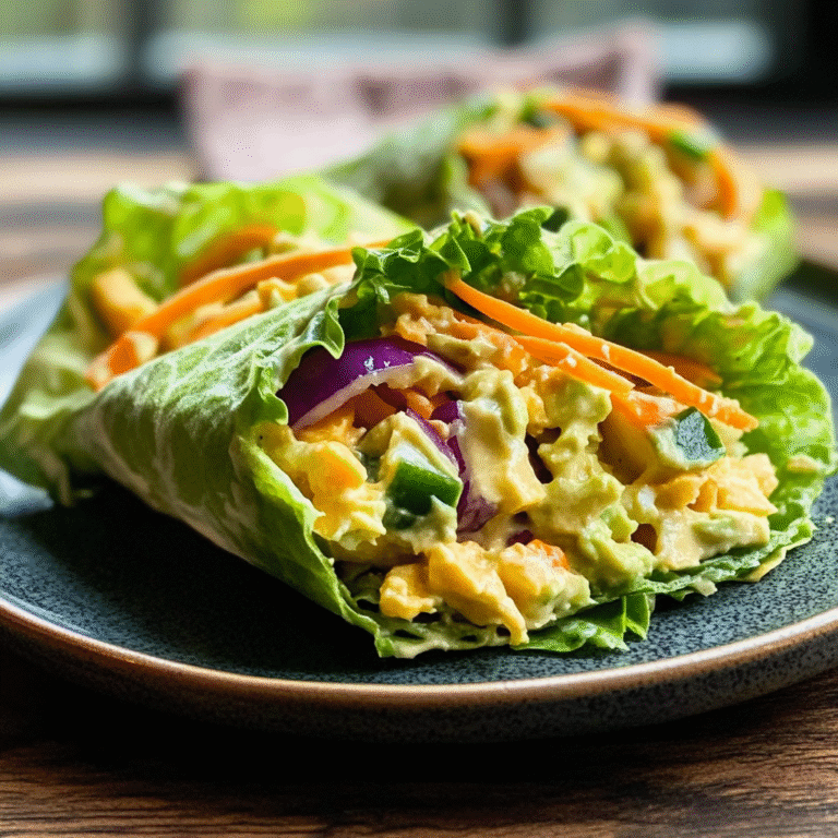 Avocado Egg Salad Wraps
