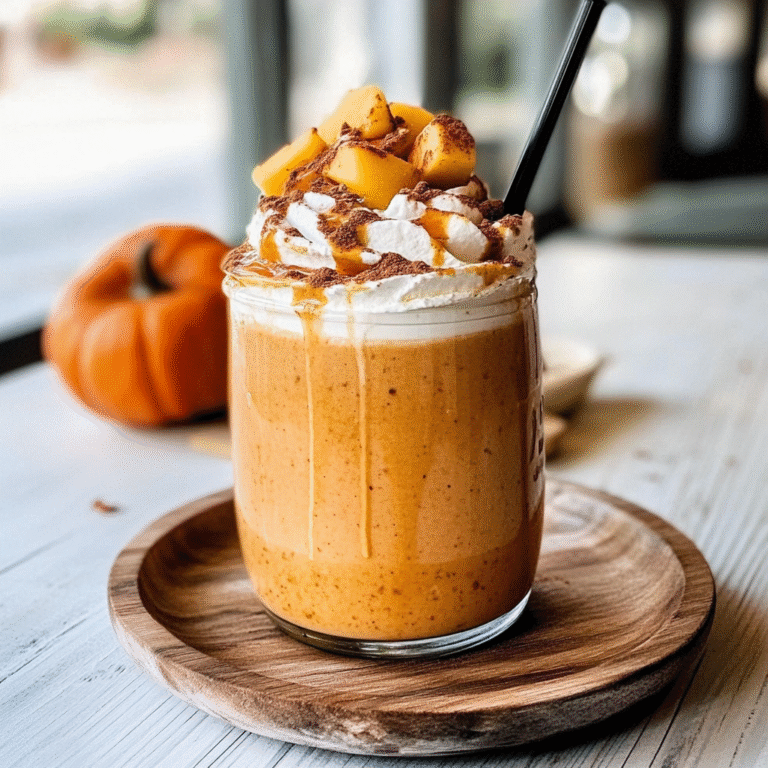 Pumpkin Spice Protein Shake