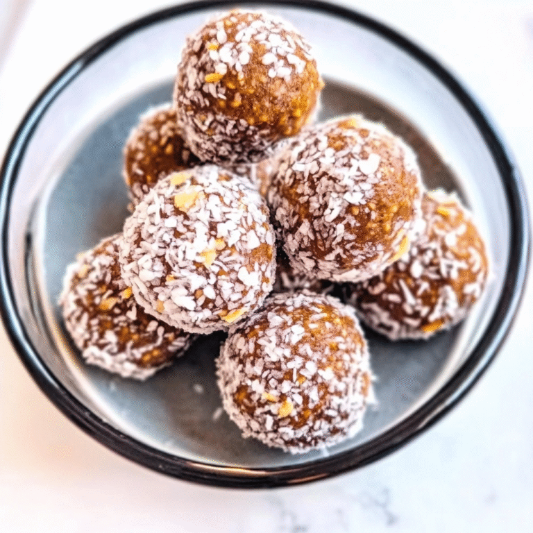 Chewy Apricot Energy Balls Recipe