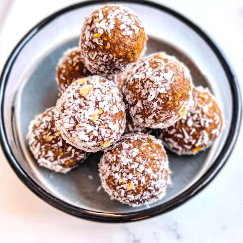 Chewy Apricot Energy Balls Recipe