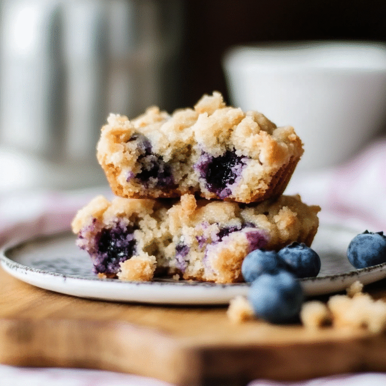 Blueberry Muffin Cookies with Streusel