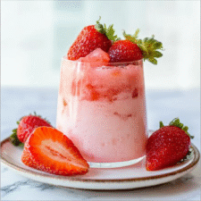 Rhubarb Rosé Slushie