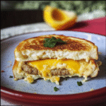 Breakfast Grilled Cheese Sausage Egg Recipe