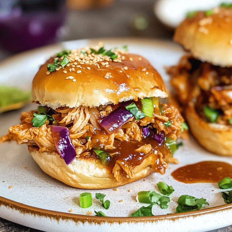 BBQ Chicken Sliders