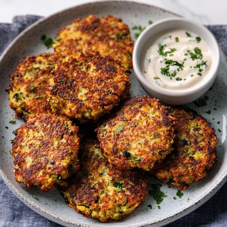 Air Fryer Zucchini Fritters