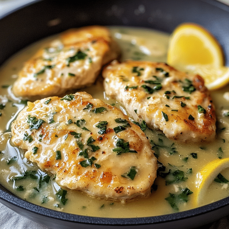 Lemon Basil Chicken Piccata