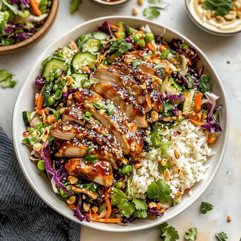 Sesame Chicken Cabbage Salad