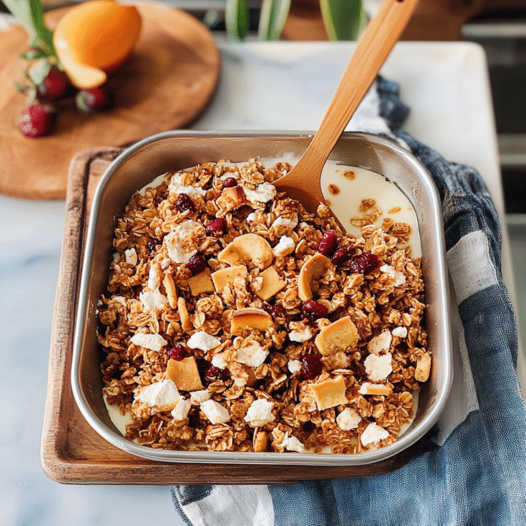 Homemade Granola Recipe