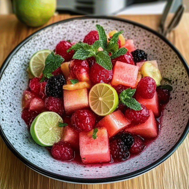 Watermelon Fruit Salad