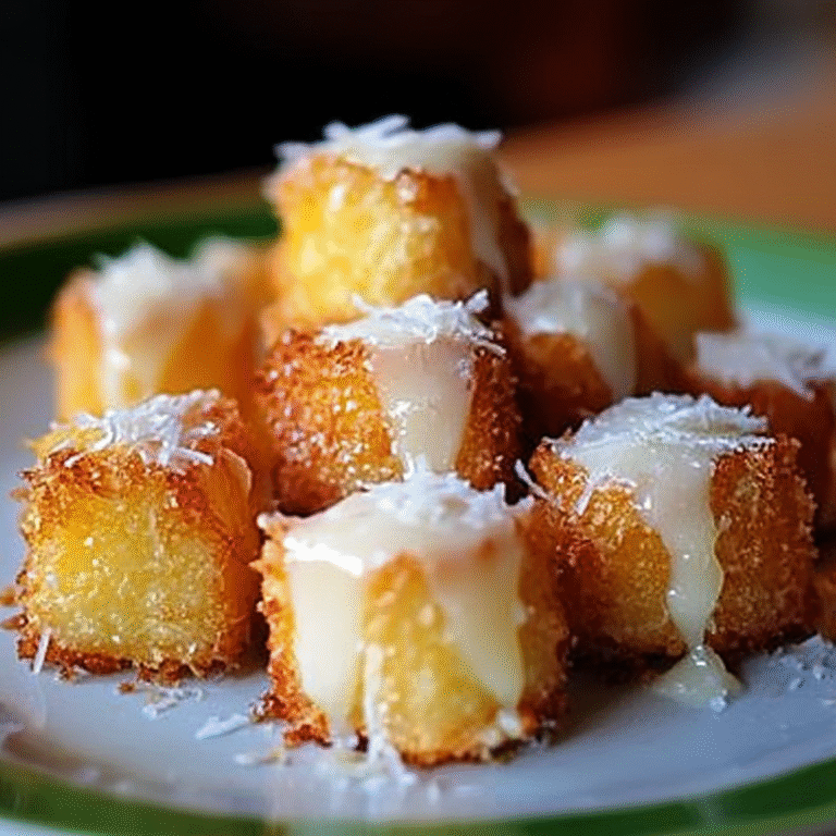 Coconut Pineapple Bites for Tropical Bliss