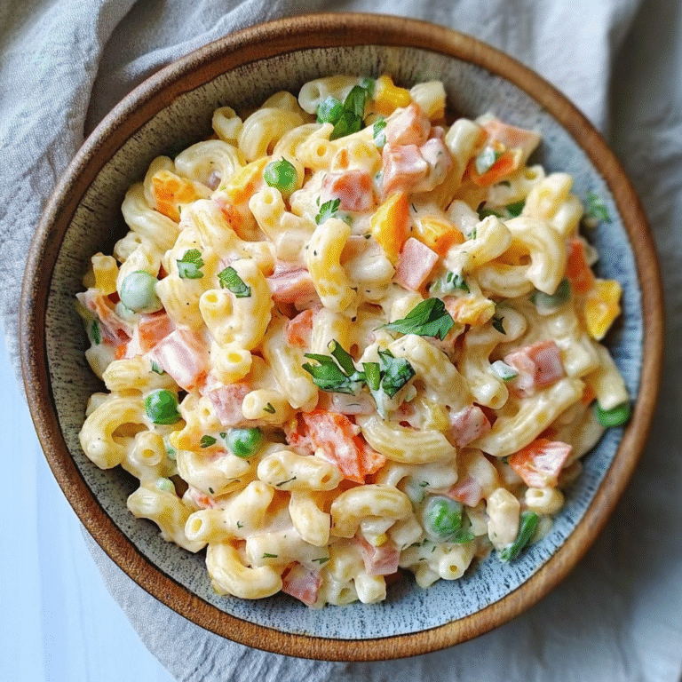Zesty Mexican Macaroni Salad