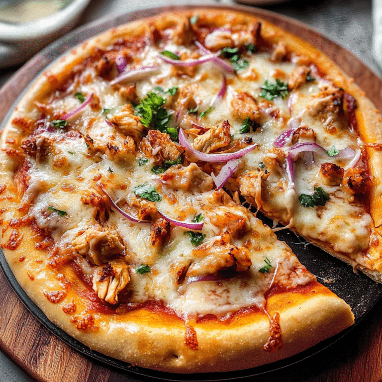 BBQ Chicken Pizza
