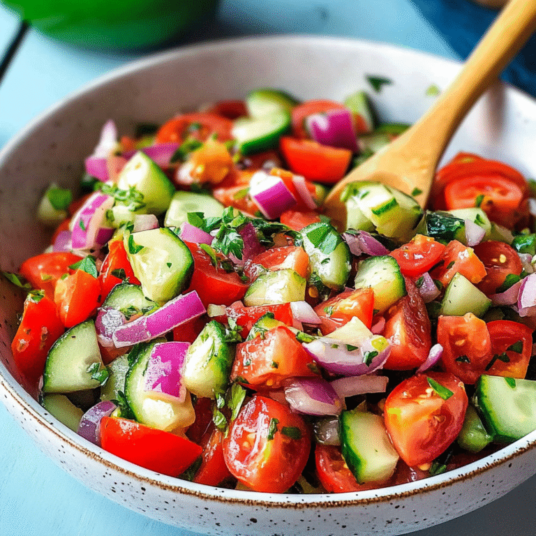 Cucumber Tomato Salad Recipe