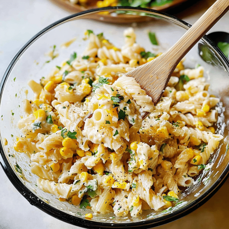 Mexican Street Corn Pasta Salad