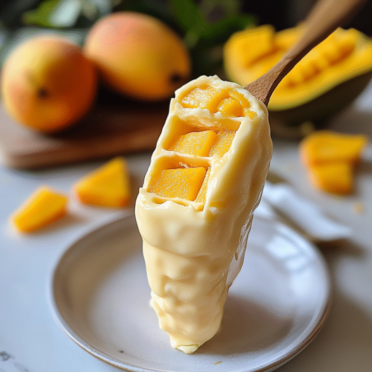 Refreshing Mango Magnums
