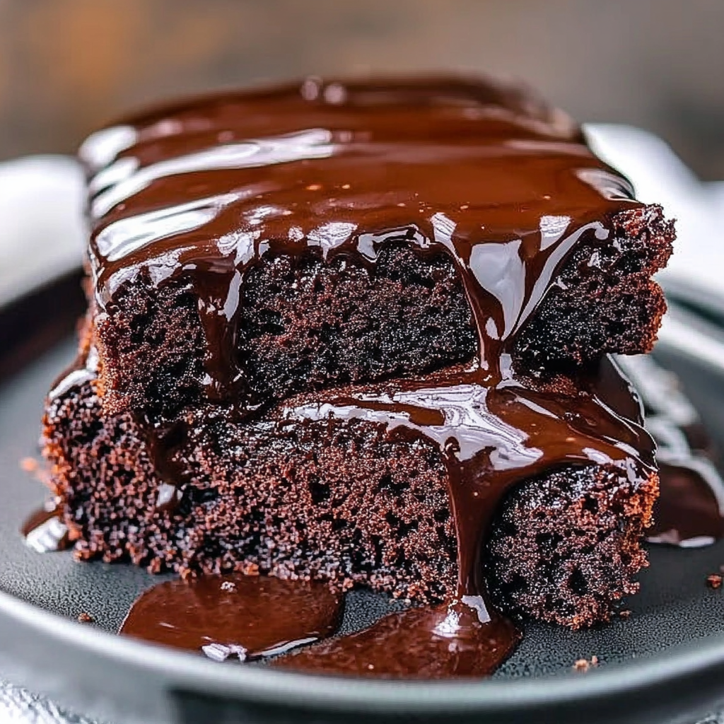 Decadent Hot Fudge Brownie Bread