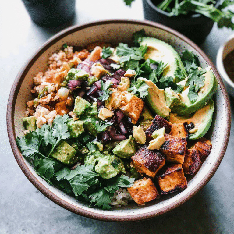 Chipotle Tahini Bowl Recipe