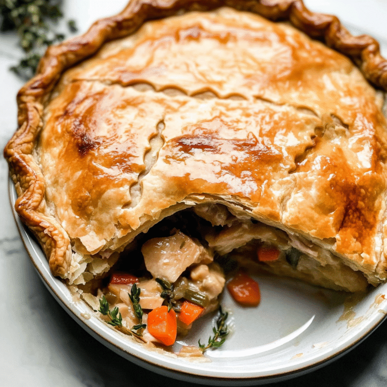 Turkey Pot Pie Recipe