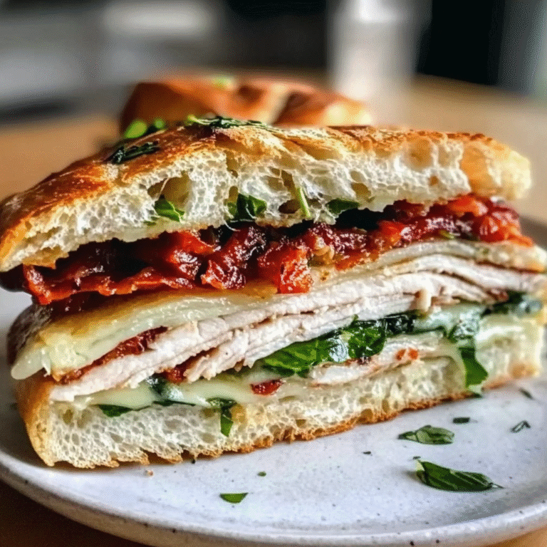 Trader Joe's Sun-Dried Tomato Focaccia Sandwich