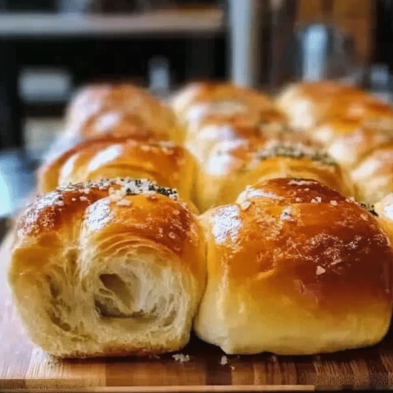 Sage Honey Butter Brioche Rolls