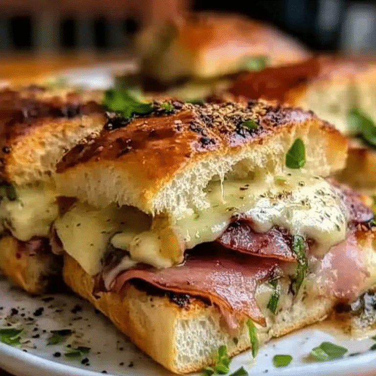 Cheesy Focaccia Charcuterie Sliders Recipe