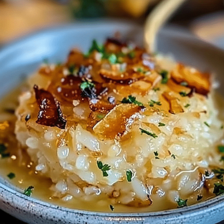 French Onion Butter Rice Recipe