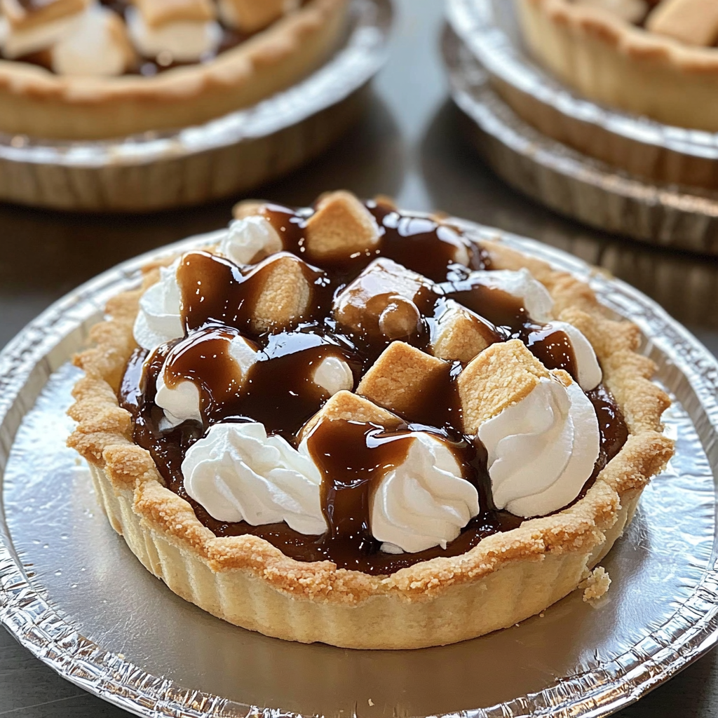 Five Minute Mini S'mores Pies Recipe